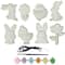 Easter Characters Plaster Ornament Kit by Creatology™